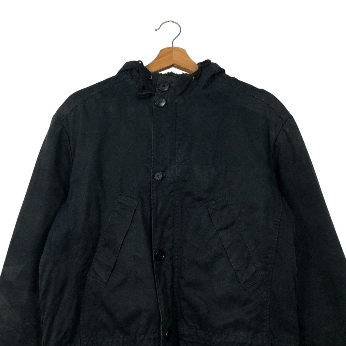A.P.C. 🔥VINTAGE PARKA JACKET BIKER BLANKET APC HOODIE Size US XS / EU 42 / 0 - 4 Thumbnail