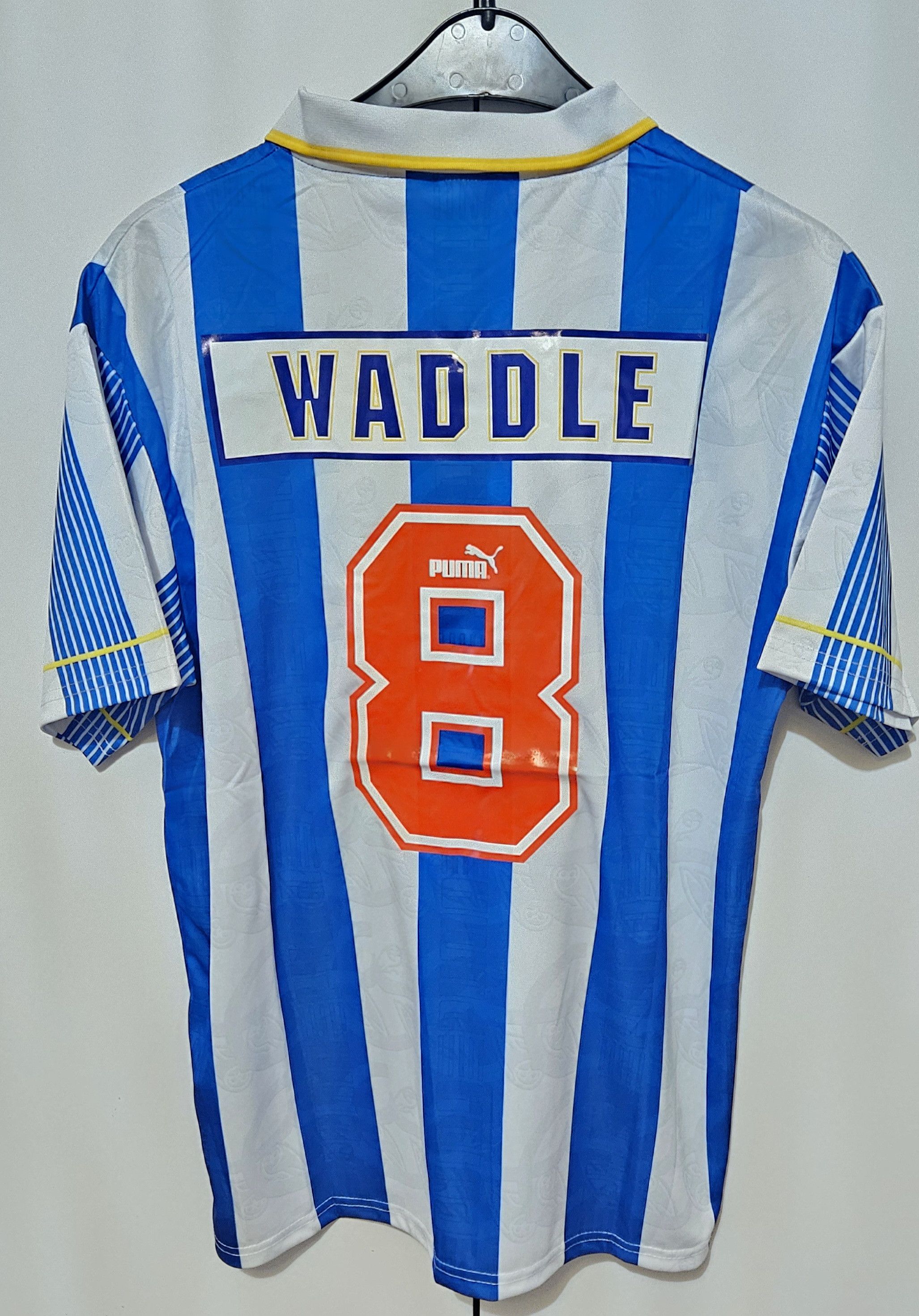 Other Waddle 8 Sheffield Wednesday 1995 Vintage Football Jersey Size US L / EU 52-54 / 3 - 1 Thumbnail