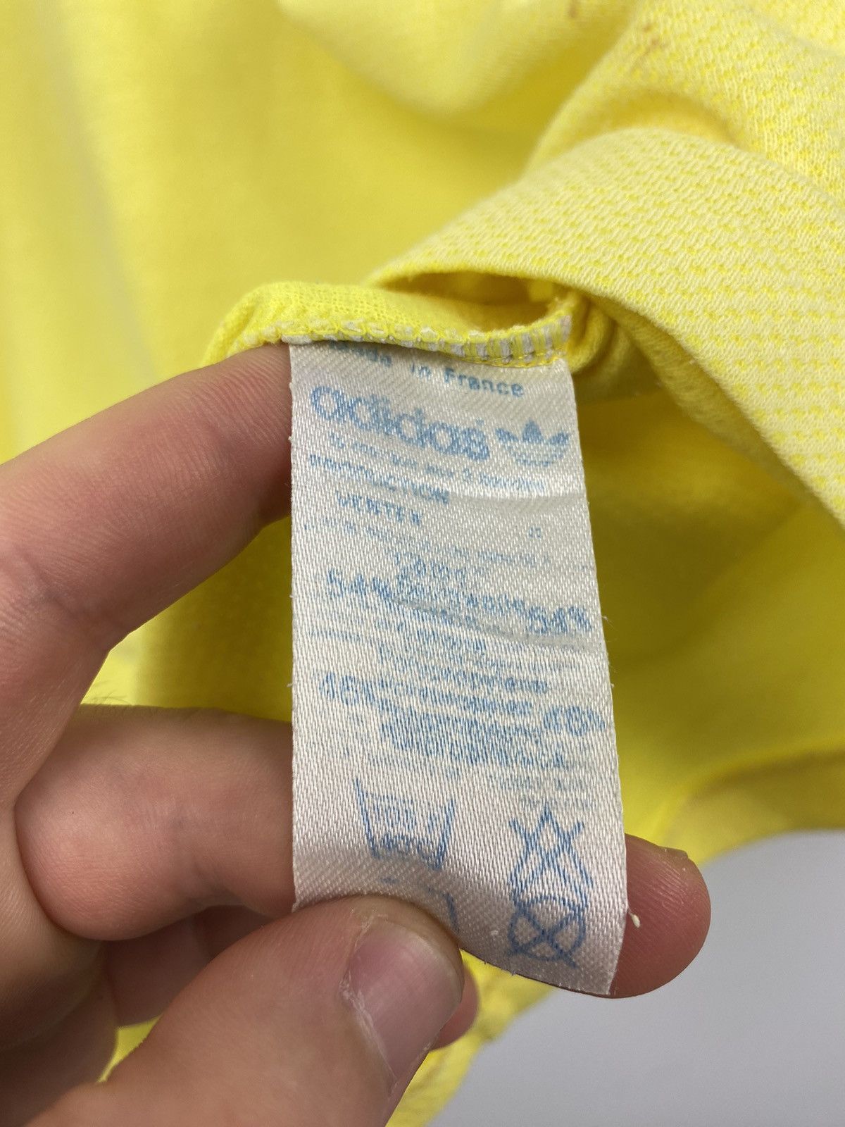 Adidas Vintage Adidas Winterthur 1980s #12 Ventex Soccer Jersey PSG Size US L / EU 52-54 / 3 - 19 Thumbnail