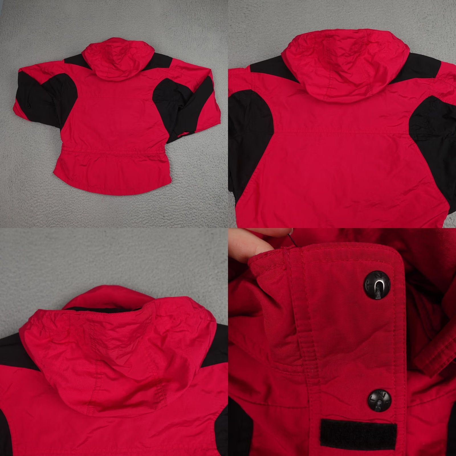 The North Face The North Face Jacket Womens 12 Red Black Hooded Ski Snow Coat Short Size XL / US 12-14 / IT 48-50 - 8 Thumbnail