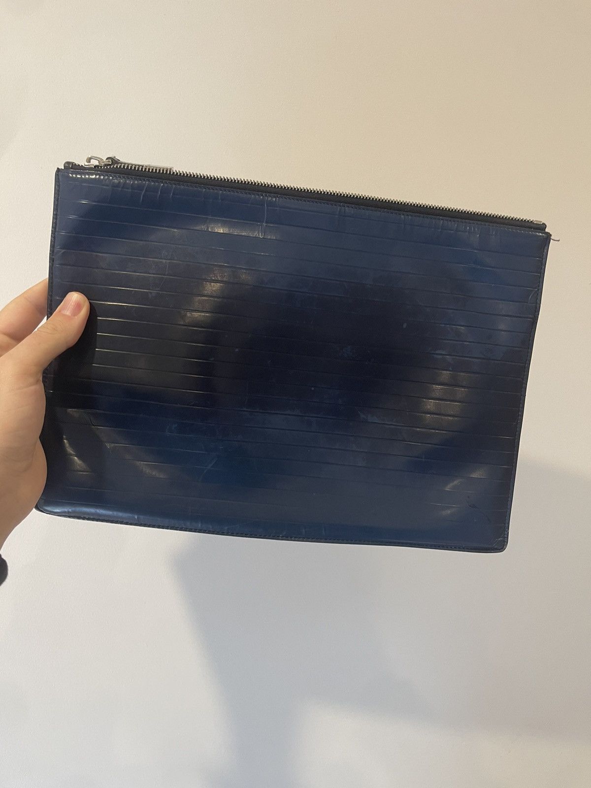 Dior × Kris Van Assche Dior Homme a4 document/ipad bag/wallet patent leather Size ONE SIZE - 1 Thumbnail