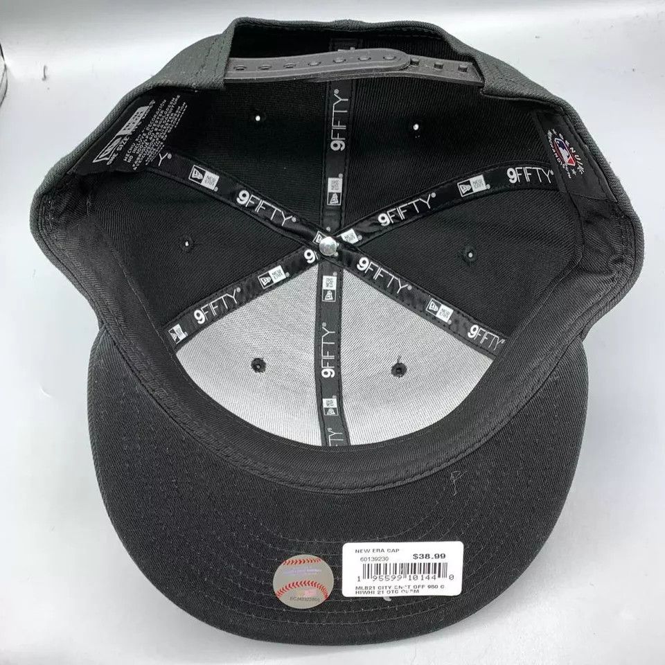 New Era Chicago White Sox Hat Men 9Fifty New Era MLB Snap Back Cap Size ONE SIZE - 7 Thumbnail