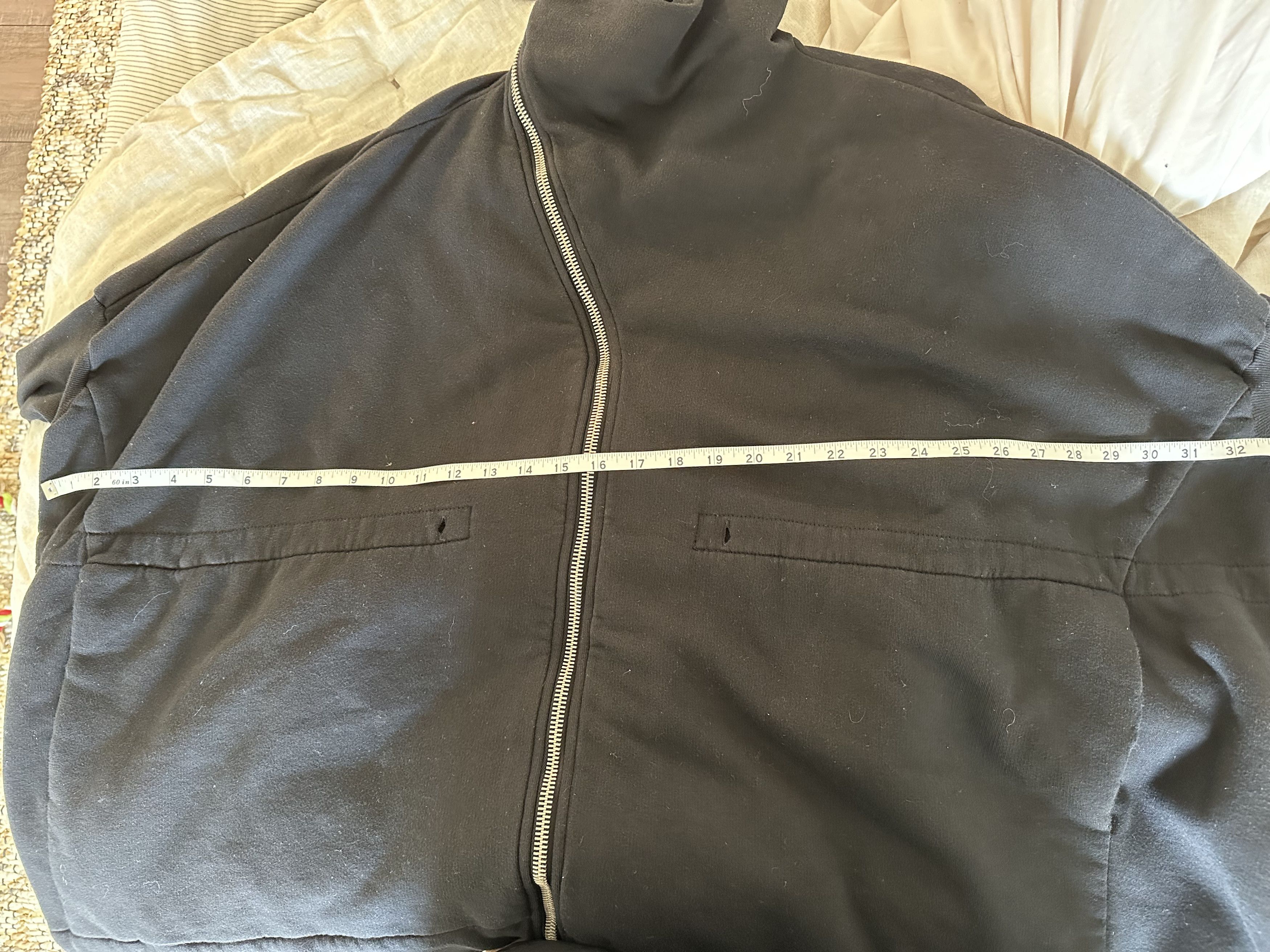 Rick Owens Rick Owens Drkshdw Asymmetrical Zip Sweater Size US XXL / EU 58 / 5 - 8 Thumbnail