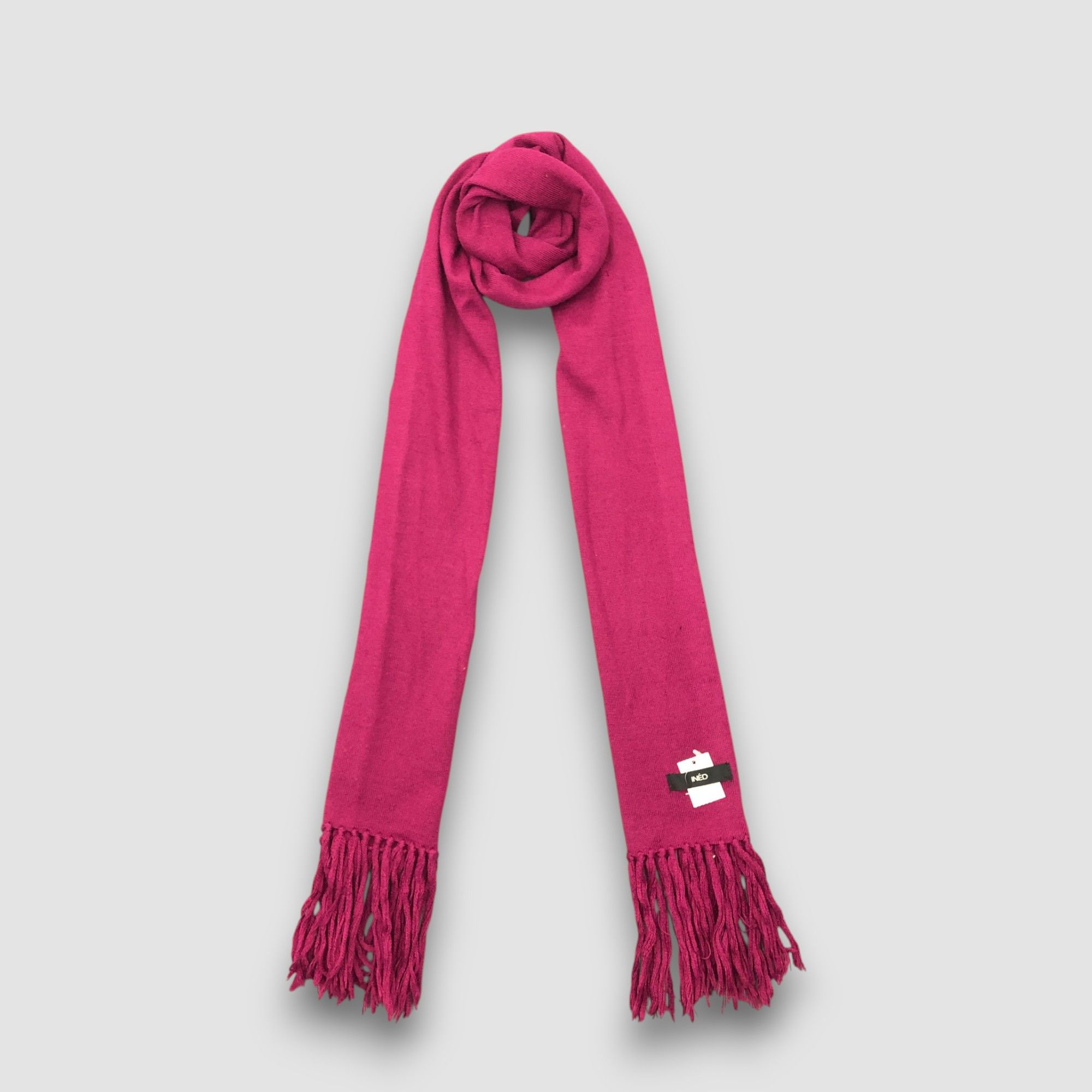 Yohji Yamamoto Vintage Ined by Yohji Yamamoto Scarf Muffler Wool Scarves Size ONE SIZE - 1 Thumbnail