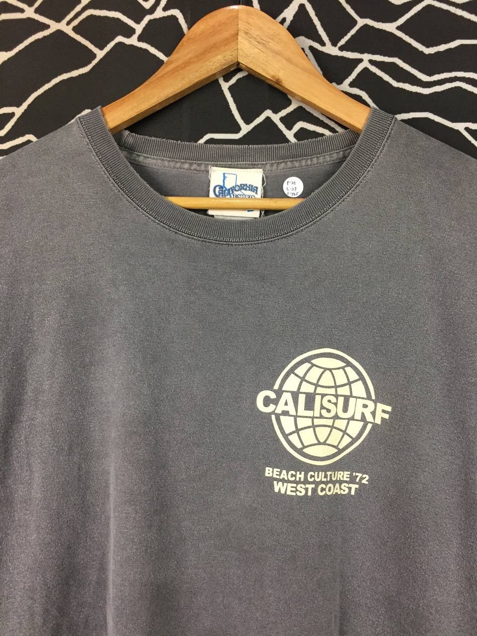 Vintage Vtg California Malibu Surf Design Long Sleeve Tee Size US M / EU 48-50 / 2 - 9 Thumbnail