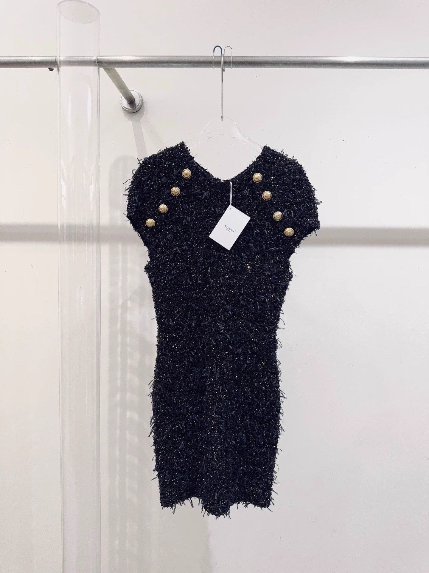 Balmain Balmain Women's Sequin-Embellished Dress 38 (Bust 82-94, Length 89) Size XS / US 0-2 / IT 36-38 - 1 Thumbnail