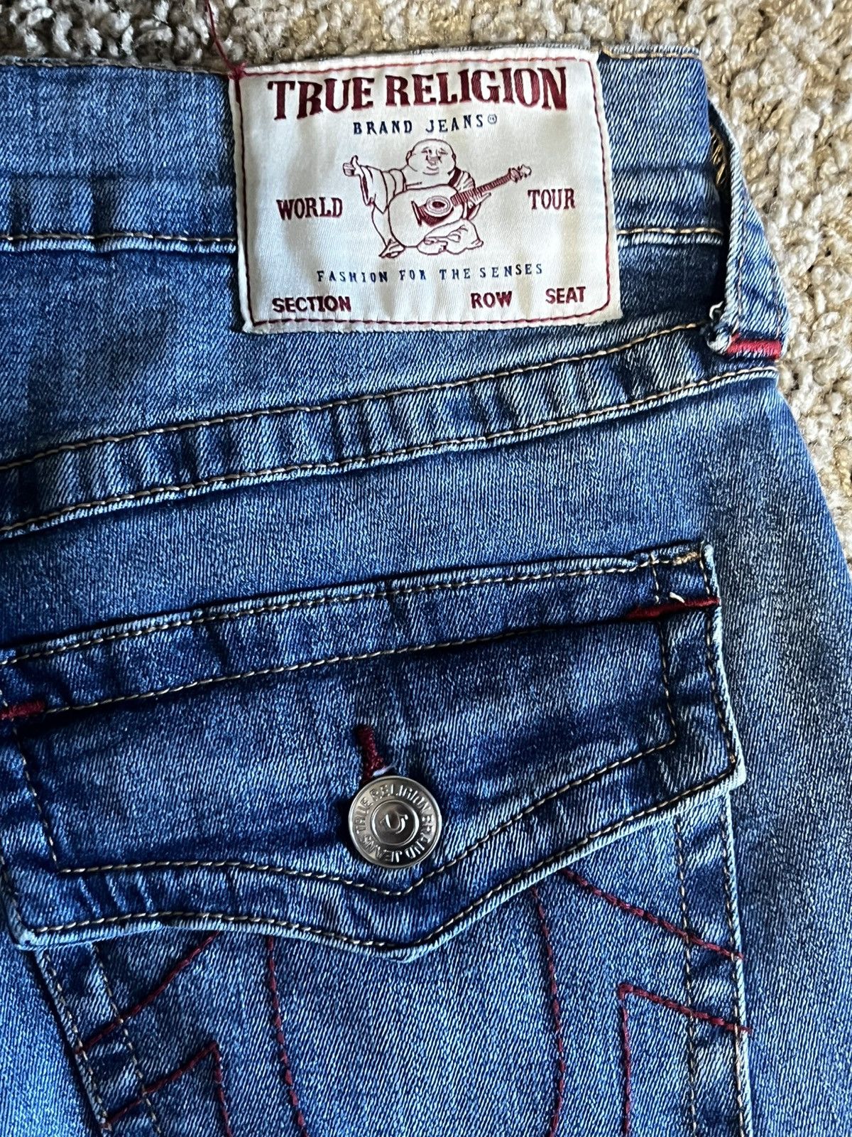 True Religion True relgion blue loose fit Size US 31 - 6 Thumbnail