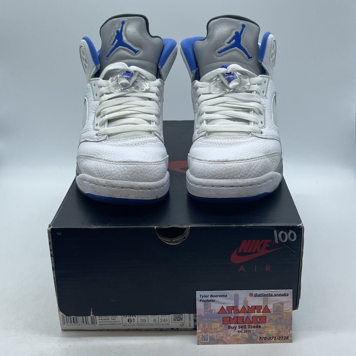 Jordan Brand Air Jordan 5 stealth 2.0 Size US 6.5 / EU 39-40 - 2 Thumbnail