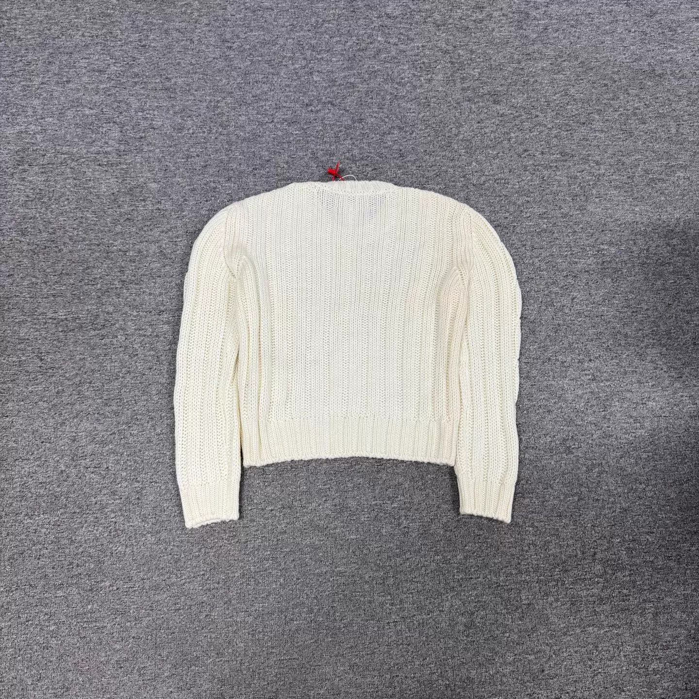 Moncler Moncler Cirocollo Logo Badge Intarsia Knit Top XS Size US XS / EU 42 / 0 - 2 Thumbnail