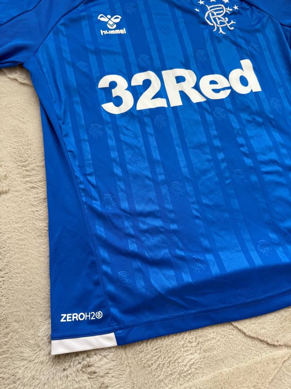 Castore Rangers 19-20s Football Soccer men Shirt Jersey Home Hummel Size US M / EU 48-50 / 2 - 4 Thumbnail