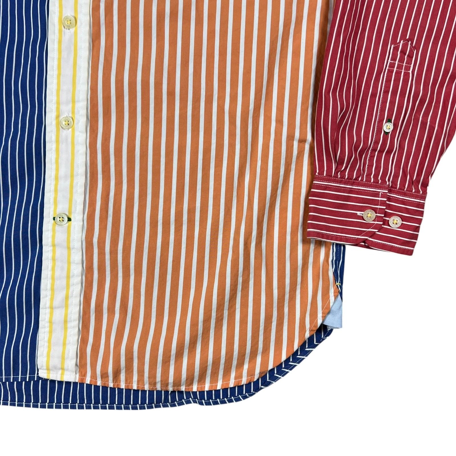 Tommy Hilfiger Y2K Tommy Hilfiger multi color two-ply cotton button down Size US M / EU 48-50 / 2 - 3 Thumbnail