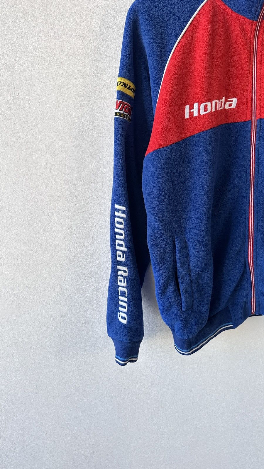 Honda Honda Racing Team Fleece Zip Up Jacket Size S Gorpcore Moto Size US S / EU 44-46 / 1 - 7 Thumbnail