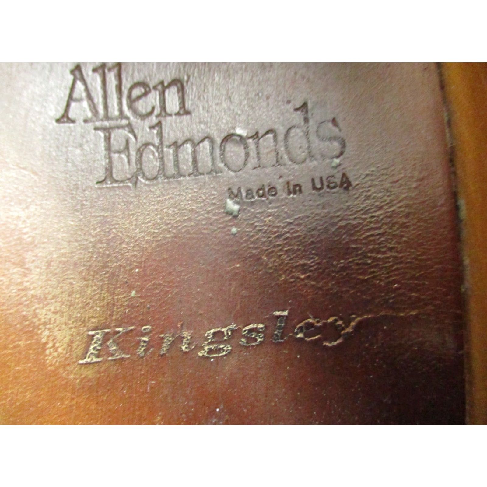 Allen Edmonds Allen Edmonds Kingsley Oxfords Balmoral Saddle Black Leather 12 D Park Avenue Mens Dress Shoes EUC Size US 10 / EU 43 - 5 Thumbnail