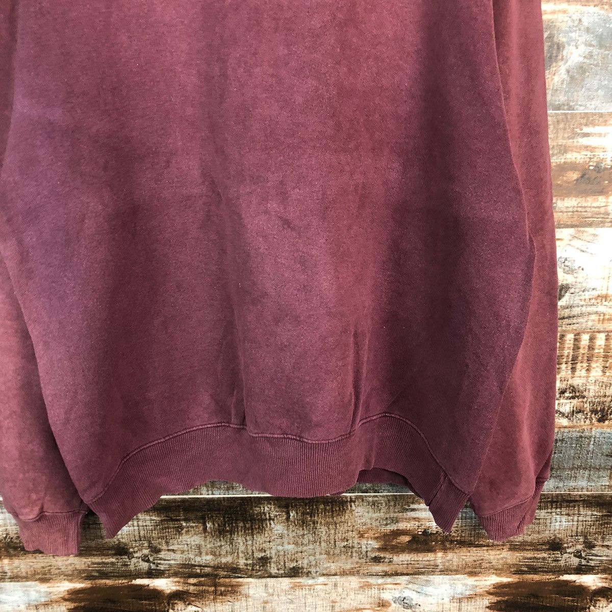 Champion Champion Faded vintage Maroon Sweatshirt #A1983 Size US L / EU 52-54 / 3 - 6 Thumbnail