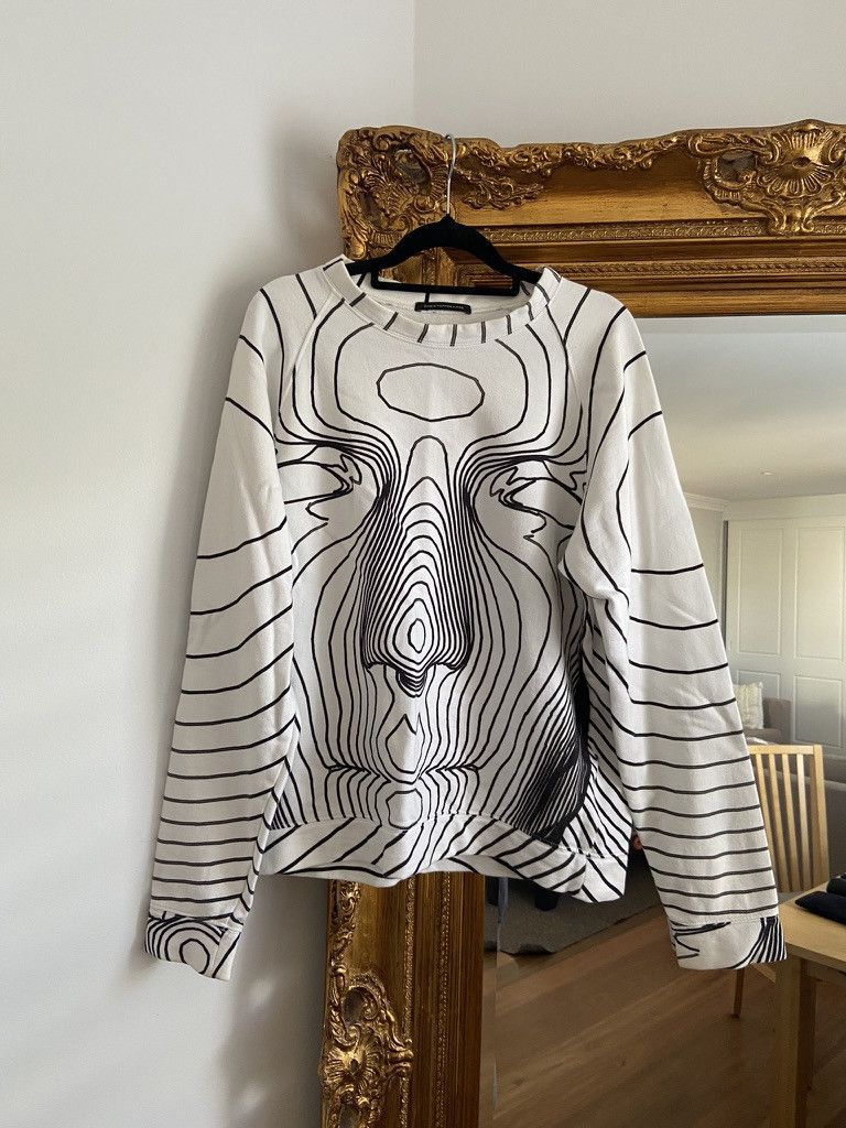Christopher Kane Digital Face Print Sweatshirt Size US L / EU 52-54 / 3 - 7 Thumbnail