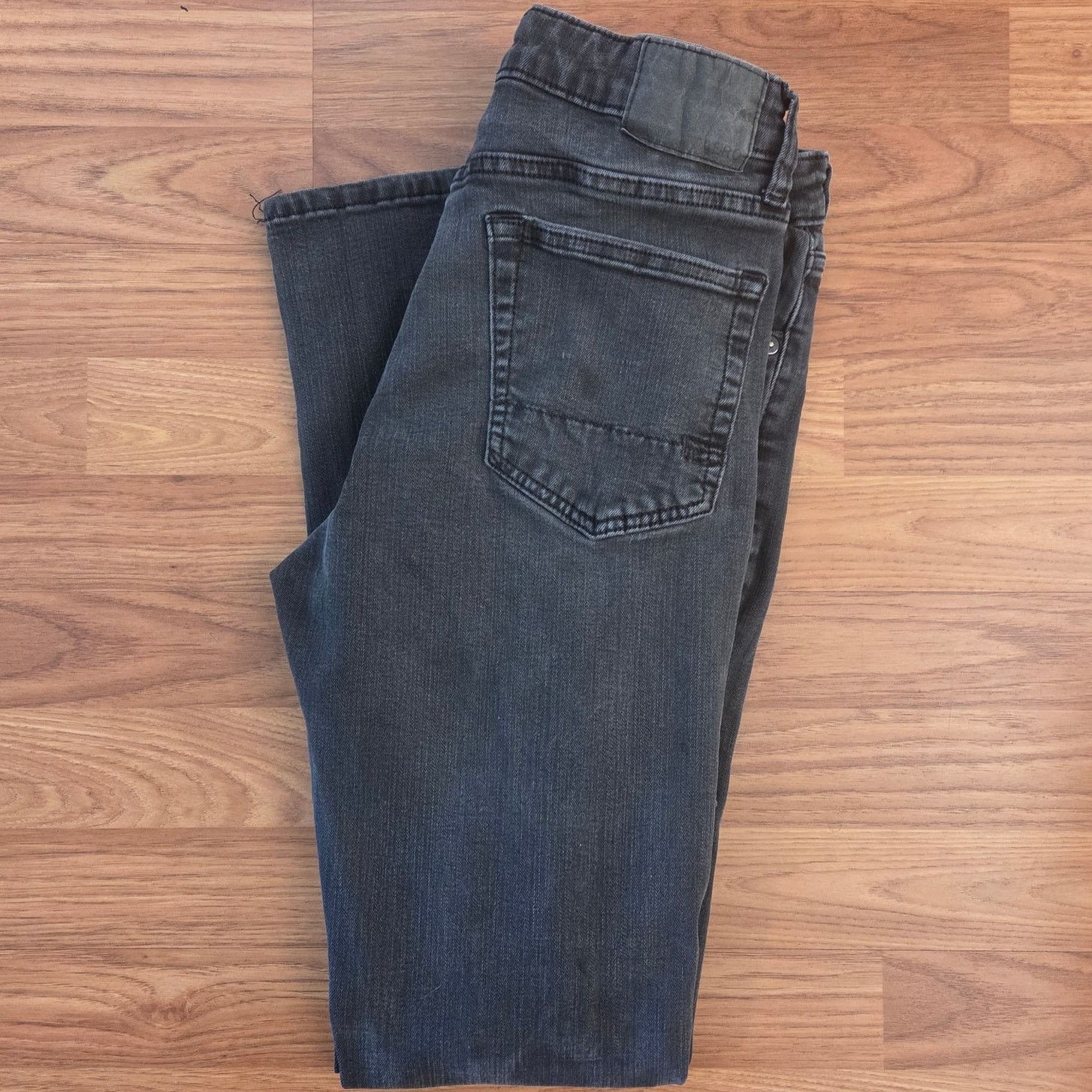 Aeropostale Aeropostale Distressed Black Skinny Jeans - Size 30/32 Size US 30 / EU 46 - 2 Thumbnail