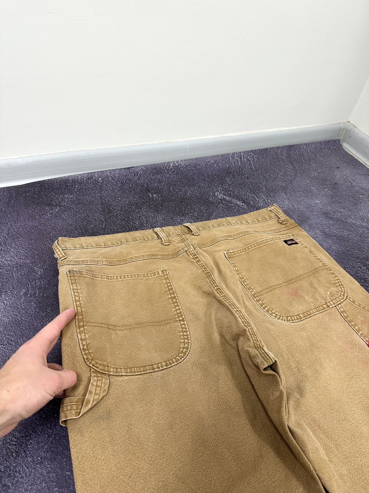 Dickies Vintage Dickies Cargo Carpenter USA Baggy Hype Work Pants Size US 38 / EU 54 - 4 Thumbnail