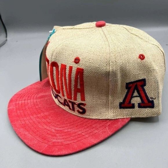 Signatures × Vintage Arizona Wildcats Hat Men Signatures NCAA Snap Back Cap New Size ONE SIZE - 7 Thumbnail