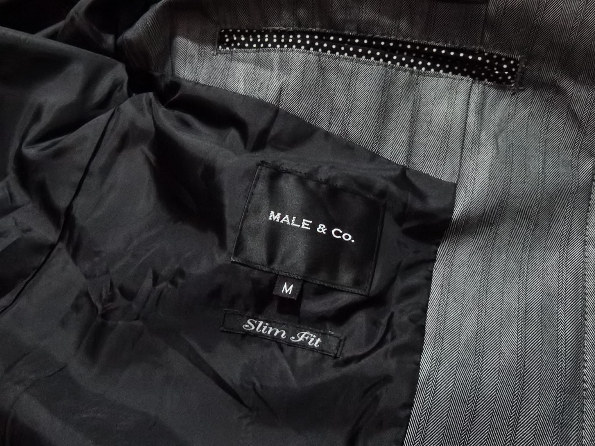 Japanese Brand MALE & CO slim fit man jacket S 1988 Size US S / EU 44-46 / 1 - 5 Thumbnail
