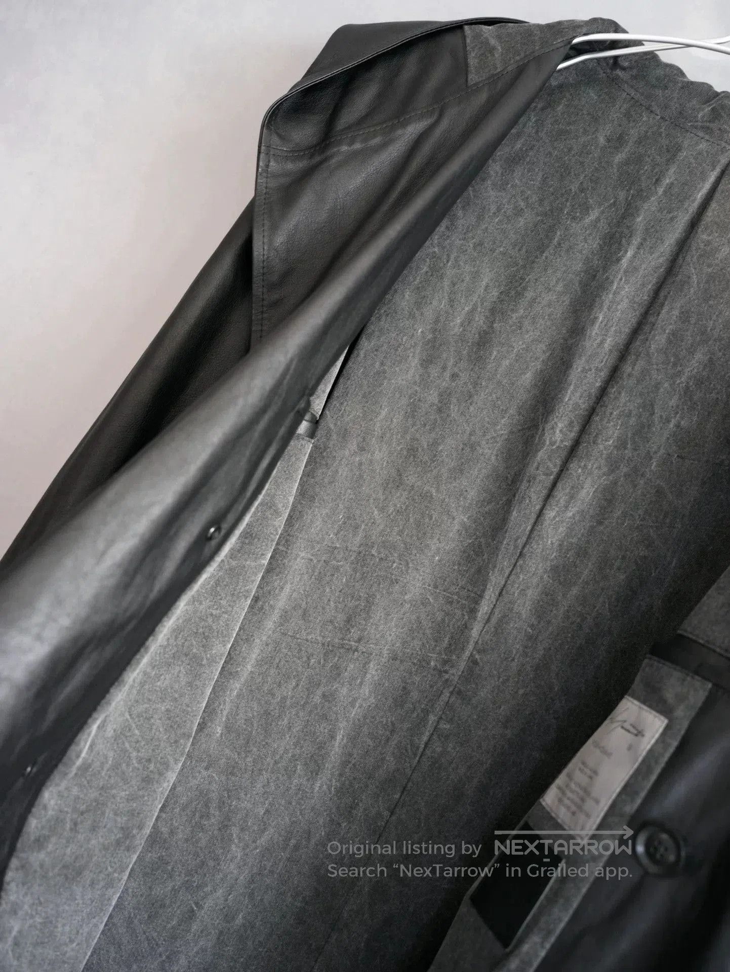 Isamu Katayama Backlash black hooded coat by yohji yamamoto. Size US M / EU 48-50 / 2 - 4 Thumbnail