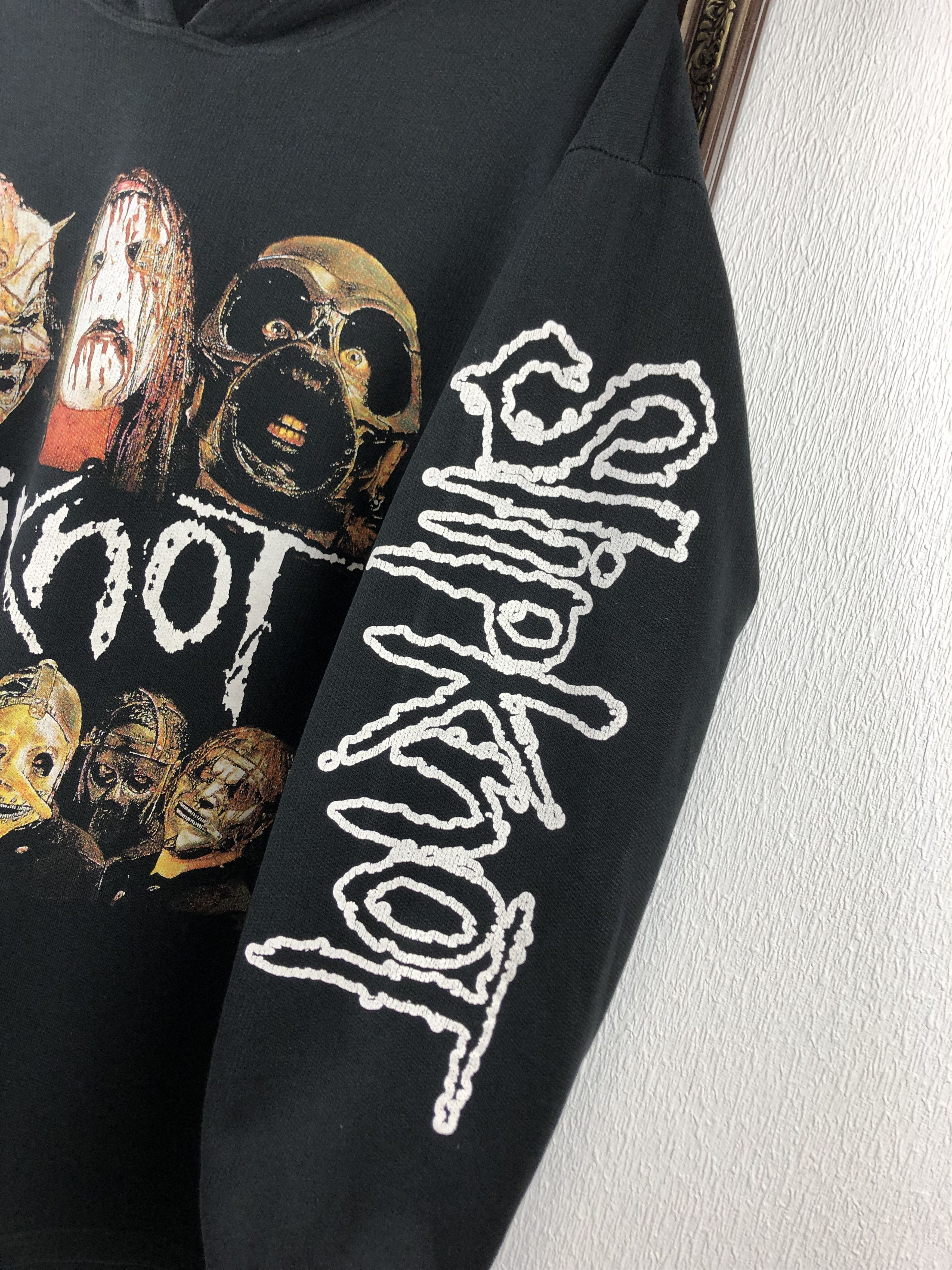 Band Tees × Vintage Vintage 2001 Slipknot IOWA Hoodie Very Rare Rock Band Over Size US XL / EU 56 / 4 - 11 Thumbnail