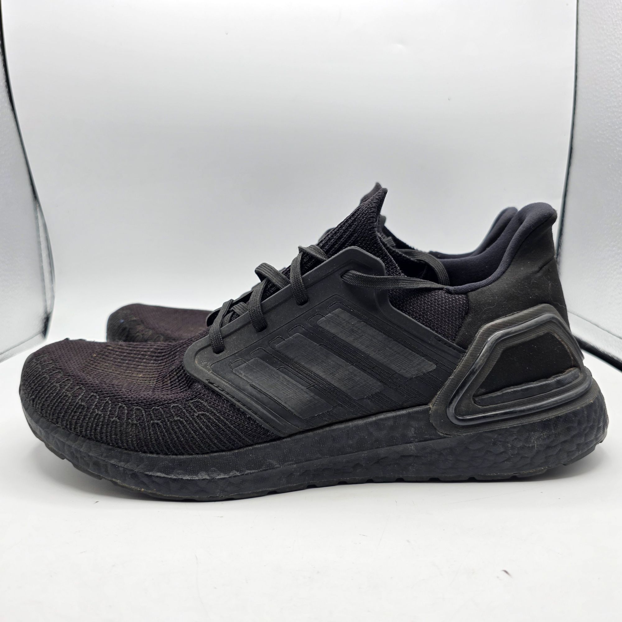Adidas Adidas UltraBoost 20 Mens Size 11.5 Triple Black Athletic Sh Size US 11.5 / EU 44-45 - 13 Thumbnail