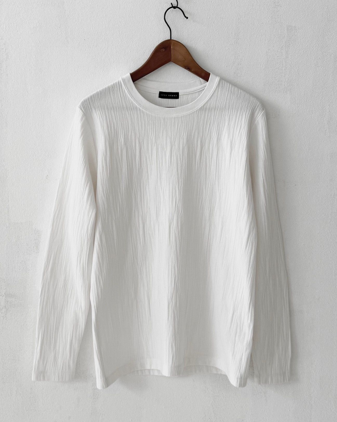 Tete Homme TÊTE HOMME WHITE SLEEVE T-SHIRT Size US M / EU 48-50 / 2 - 8 Thumbnail