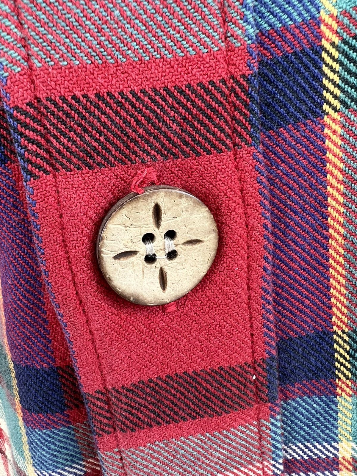 Nicole Club Vintage 90s Nicole Club For Men Plaid Tartan Flannel Shirt Size US L / EU 52-54 / 3 - 12 Thumbnail