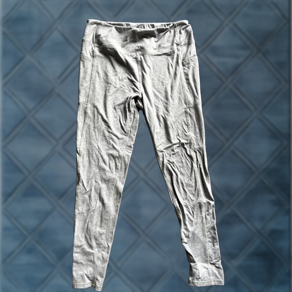 Kyodan KYODAN Leggings Medium Gray Zip Pocket on Back Size 28" / US 6 / IT 42 - 1 Thumbnail