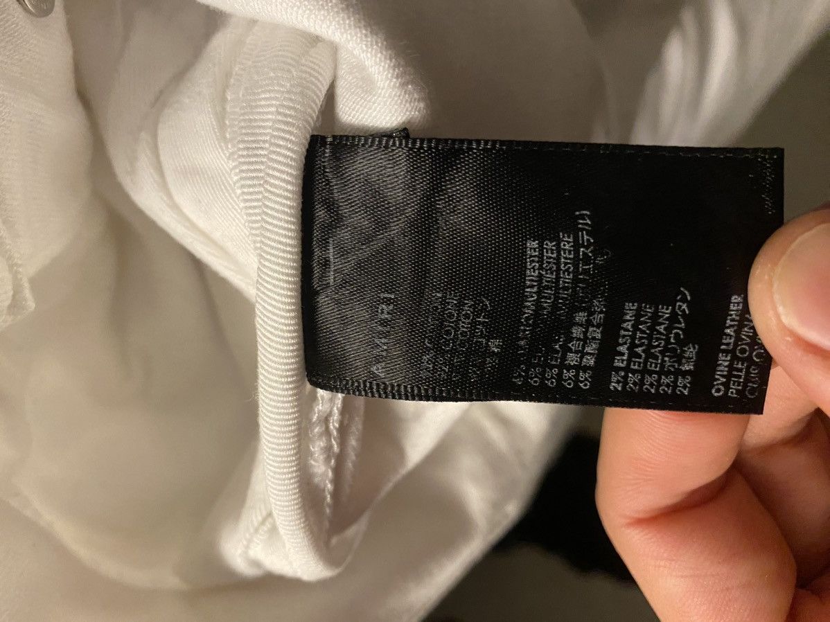 Amiri Amiri White MX1 jeans Size US 30 / EU 46 - 9 Thumbnail