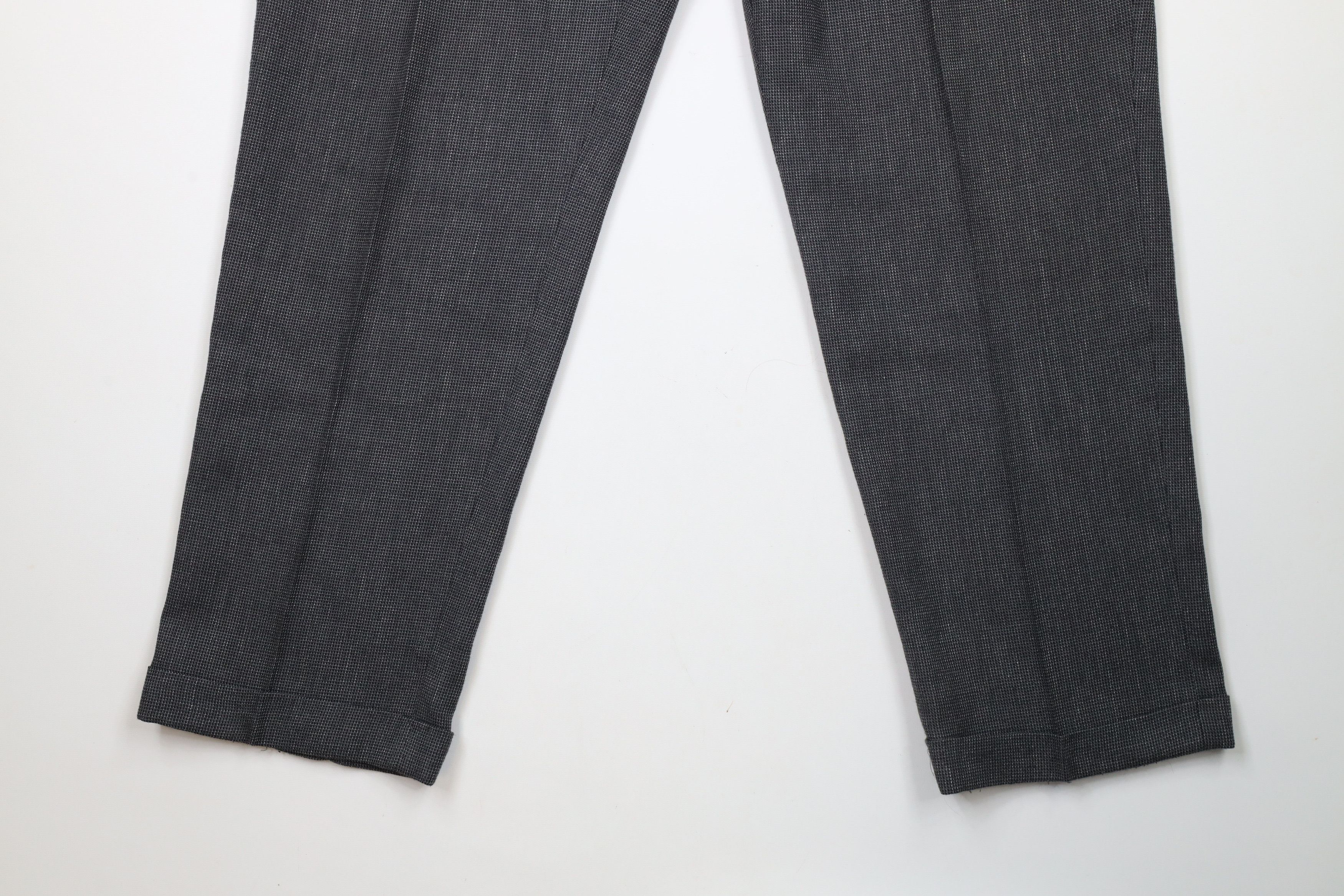Vintage Vintage 90s Streetwear Pleated Cuffed Wide Leg Chino Pants Size US 38 / EU 54 - 4 Thumbnail