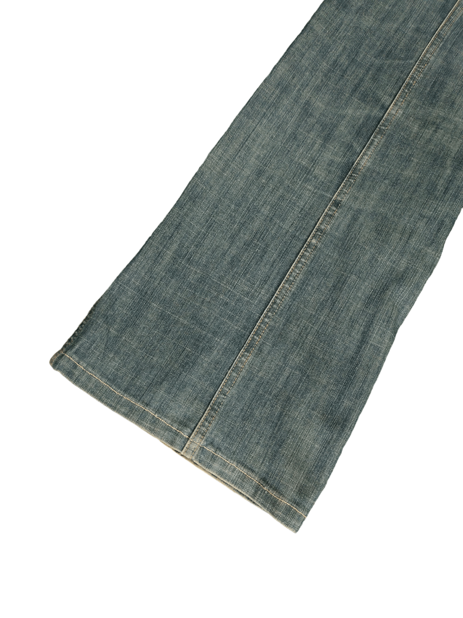If Six Was Nine Flare Jeans Fontana Grande Denim Boot Cut Ifsixwasnine Y2k Size US 29 - 17 Thumbnail