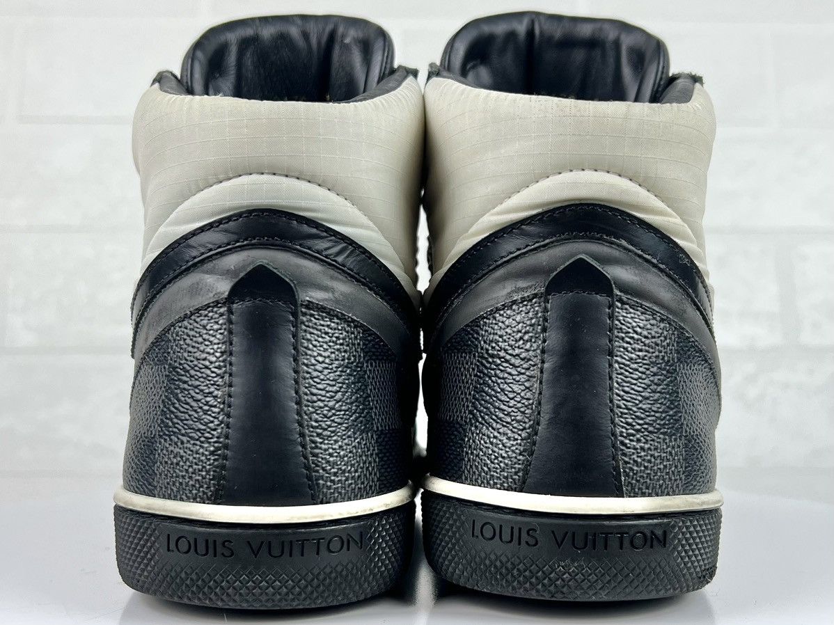 Louis Vuitton LOUIS VUITTON Sneakers Leather Shoes Damier LV Monogram Logo Size US 9 / EU 42 - 10 Thumbnail