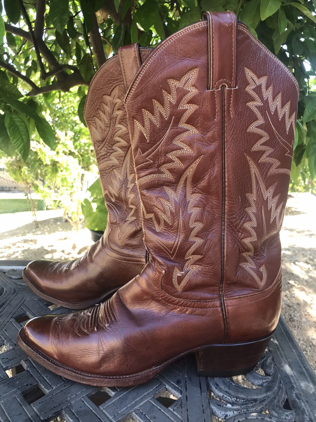 Justin Boots × Vintage 1970s Cowboy Boots | Grailed