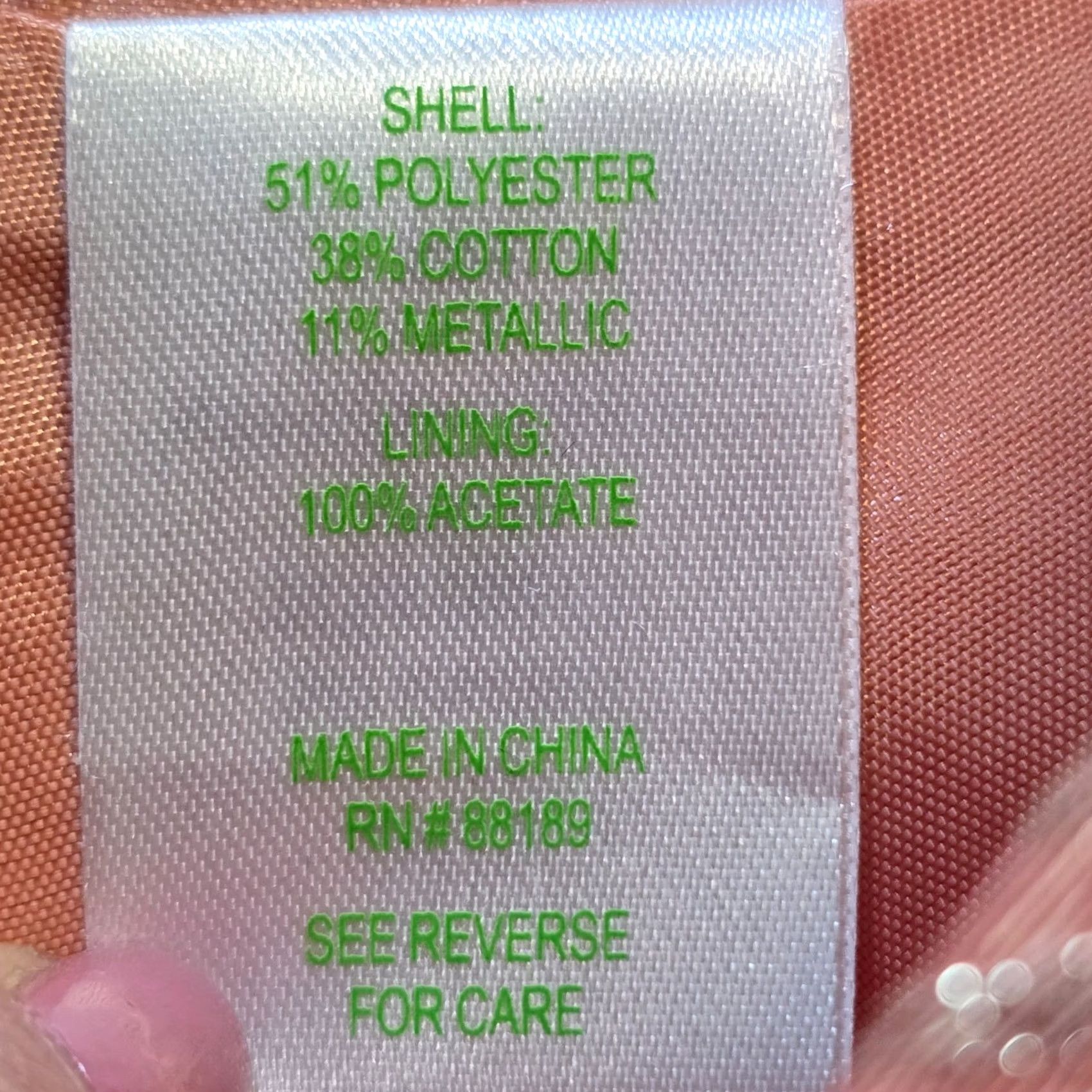 Lilly Pulitzer Lilly Pulitzer Pants Womens Size 0 Orange Gold Shimmer Ankle Side Zip Classic Pants Women XS- Regular? Size 25" / US 0 / IT 36 - 5 Thumbnail