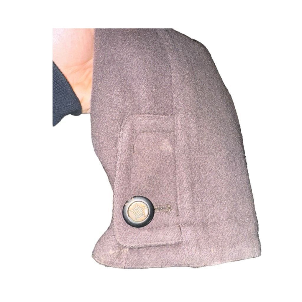 London Fog 80s London Fog Wool & Leather Barn Coat Size M Size US M / EU 48-50 / 2 - 7 Thumbnail