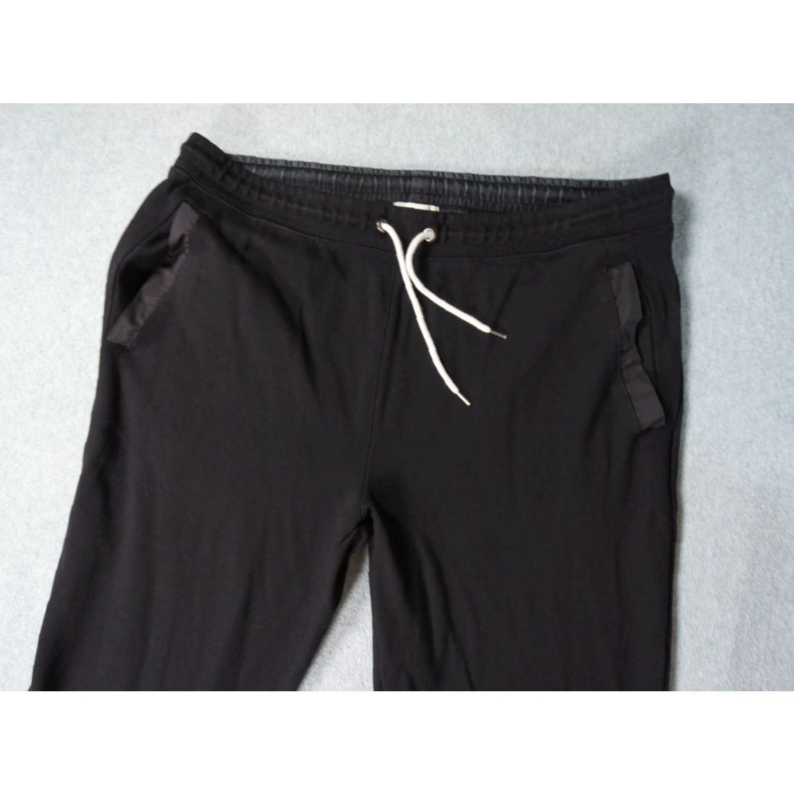 Club Monaco Club Monaco Pants Mens Medium Black Jogger Tapered Stretch Casual Adult Size US 31 - 2 Thumbnail