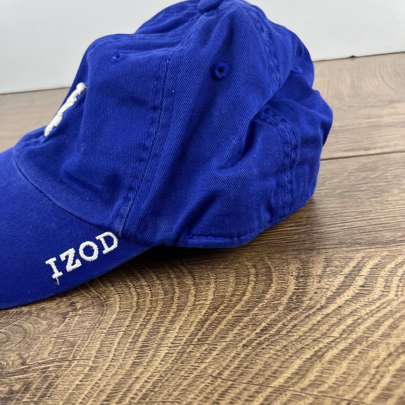 Izod IZOD Hat Izod Blue Hat Adjustable Adult Size Hat Cap Size ONE SIZE - 7 Thumbnail