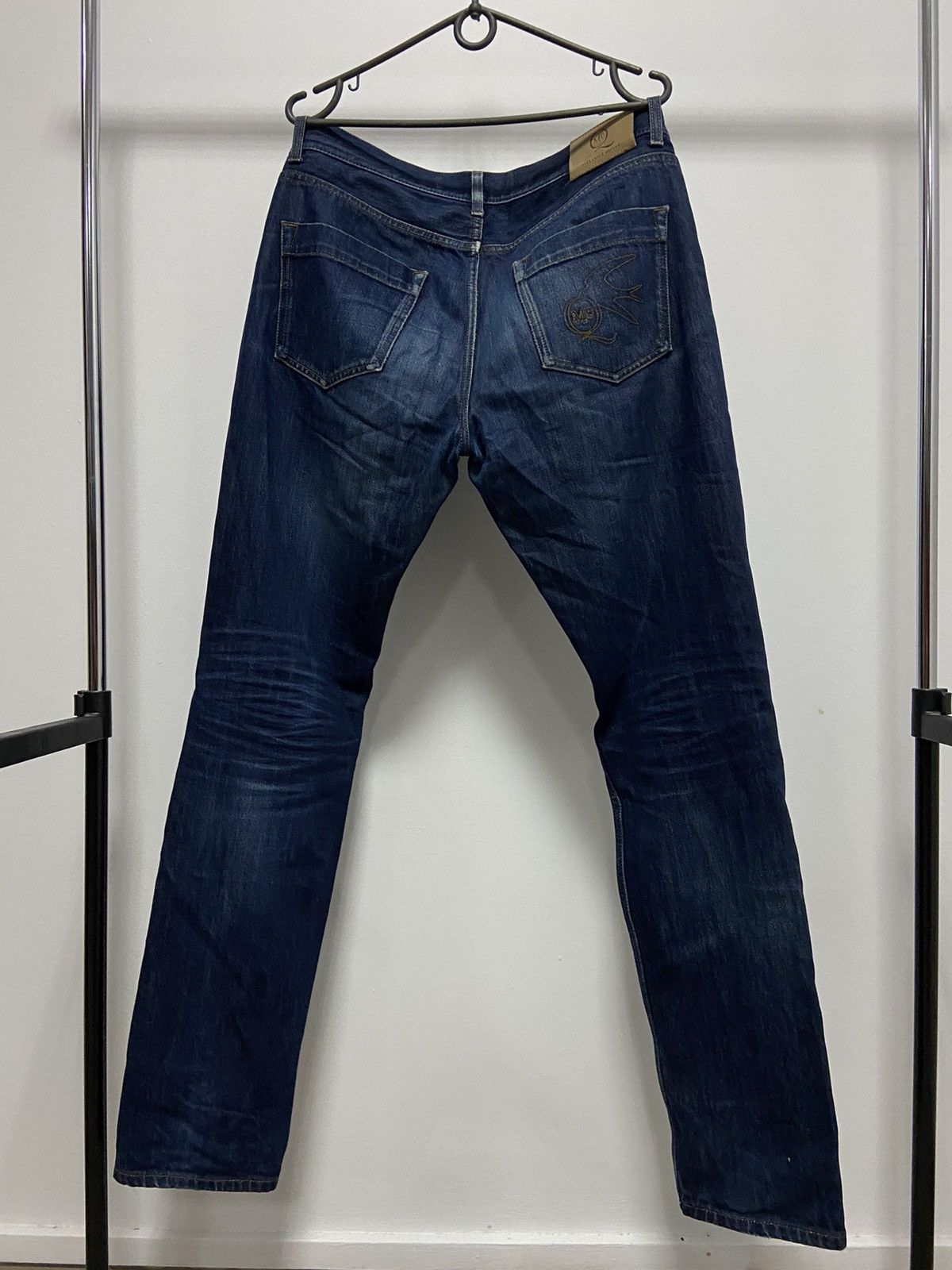 Alexander McQueen × Vintage Alexander McQueen Vintage jeans pants pocket Logo luxury Size US 32 / EU 48 - 3 Thumbnail