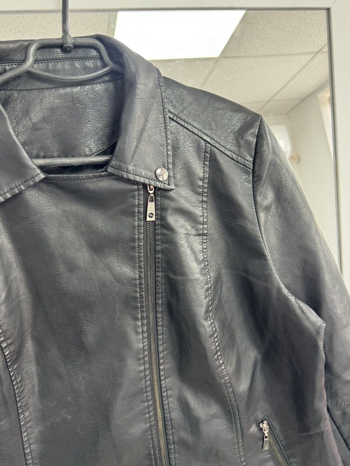 Vintage Rare Leather Jacket Japan Style Avantgarde Y2K Women sz L-XL Size L / US 10 / IT 46 - 7 Thumbnail