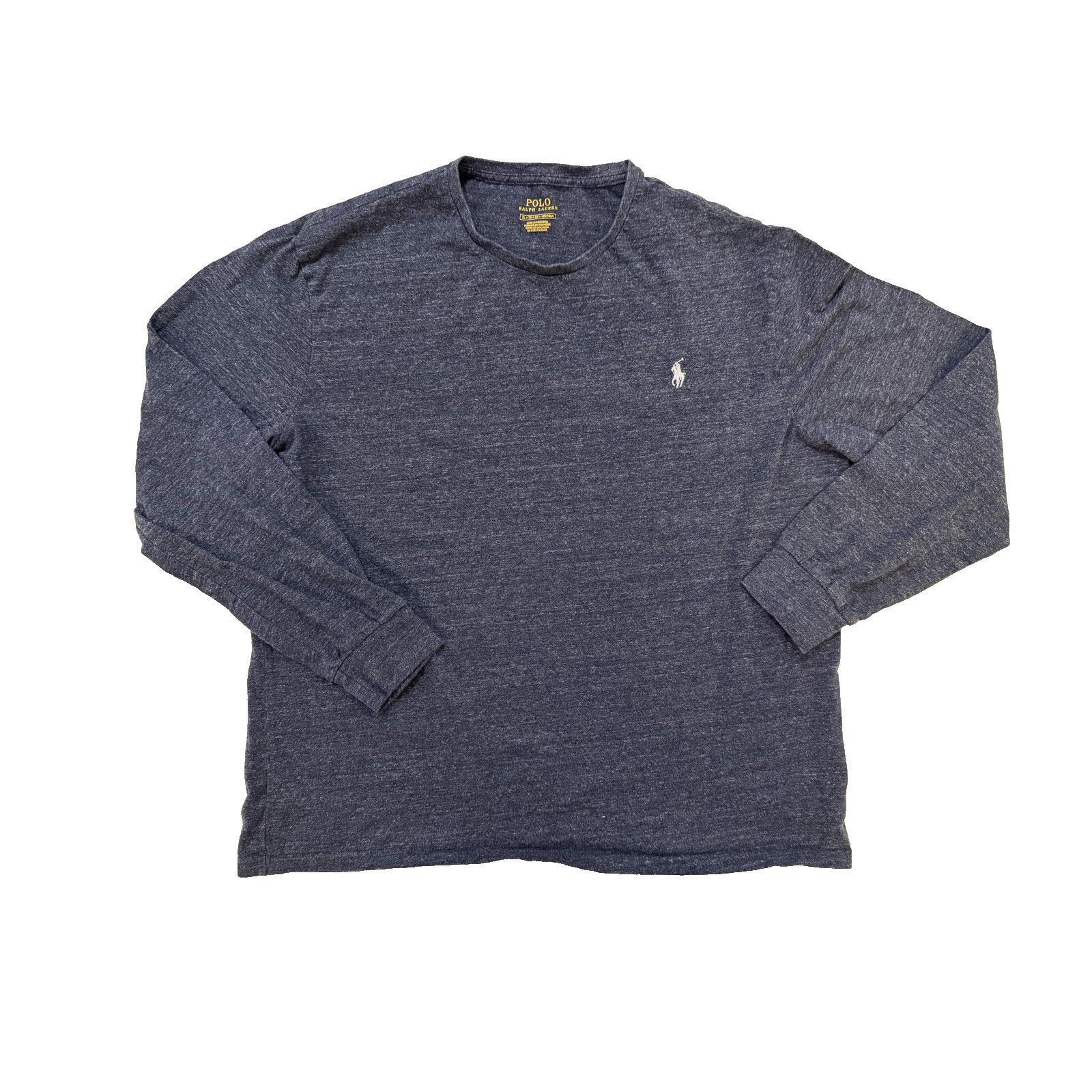 Polo Ralph Lauren Polo Ralph Lauren Shirt Mens XL Blue Gray Long Sleeve Pony Size US XL / EU 56 / 4 - 1 Thumbnail
