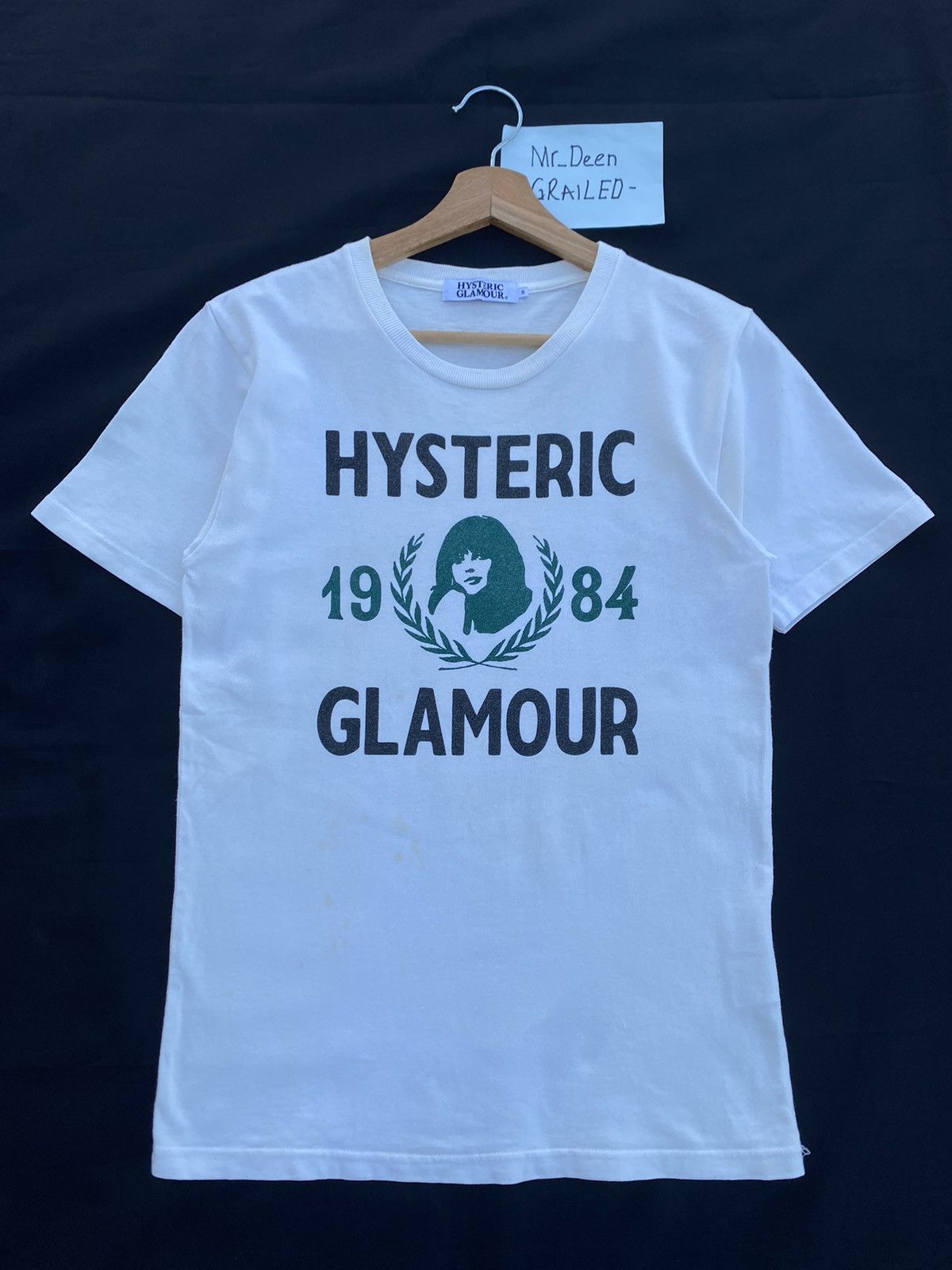 Hysteric Glamour Rare Hysteric Glamour 1984 Japanese Brand Tshirt Size US S / EU 44-46 / 1 - 2 Thumbnail