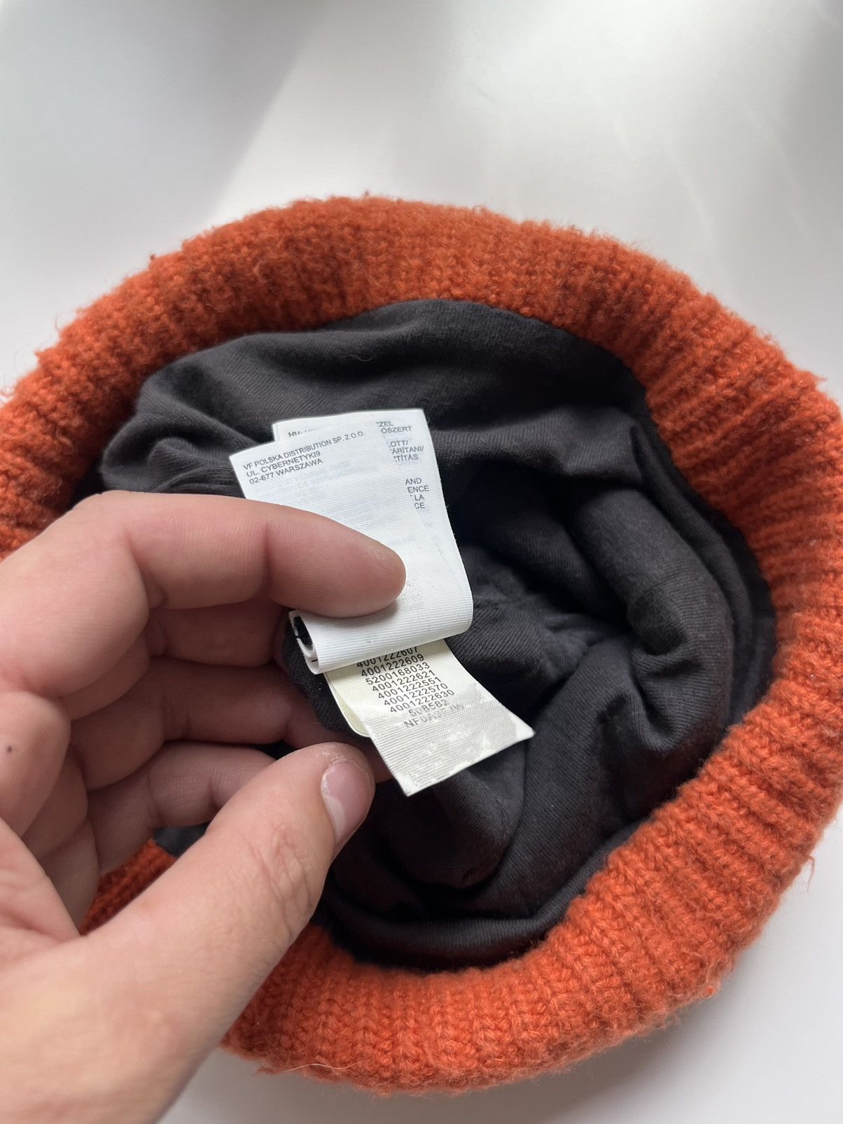 The North Face × Vintage Vintage The North Face Beanie Hat Y2K Size ONE SIZE - 5 Thumbnail