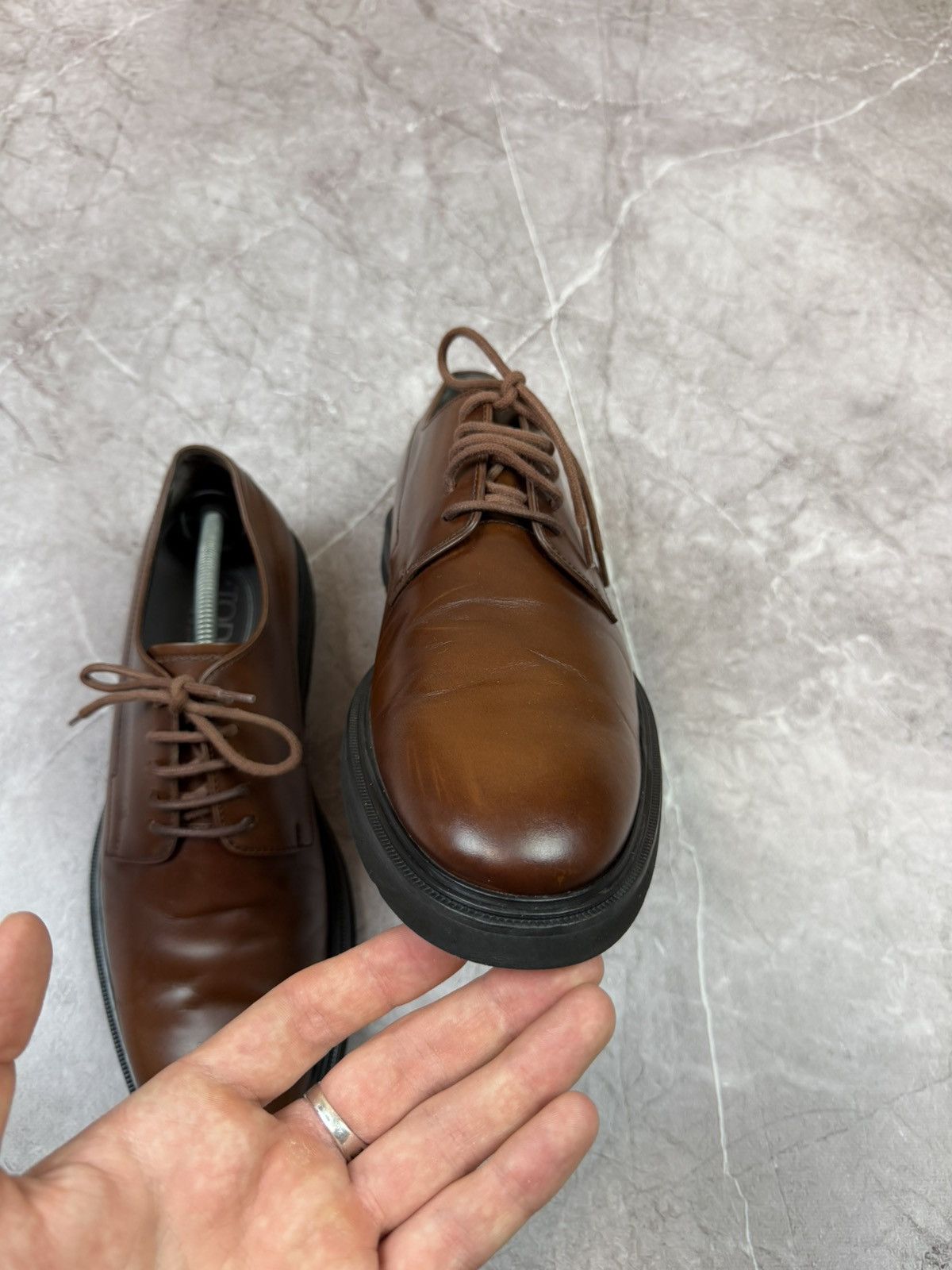 Tod's TOD'S Oxford Shoes Brown Size US 9 / EU 42 - 7 Thumbnail