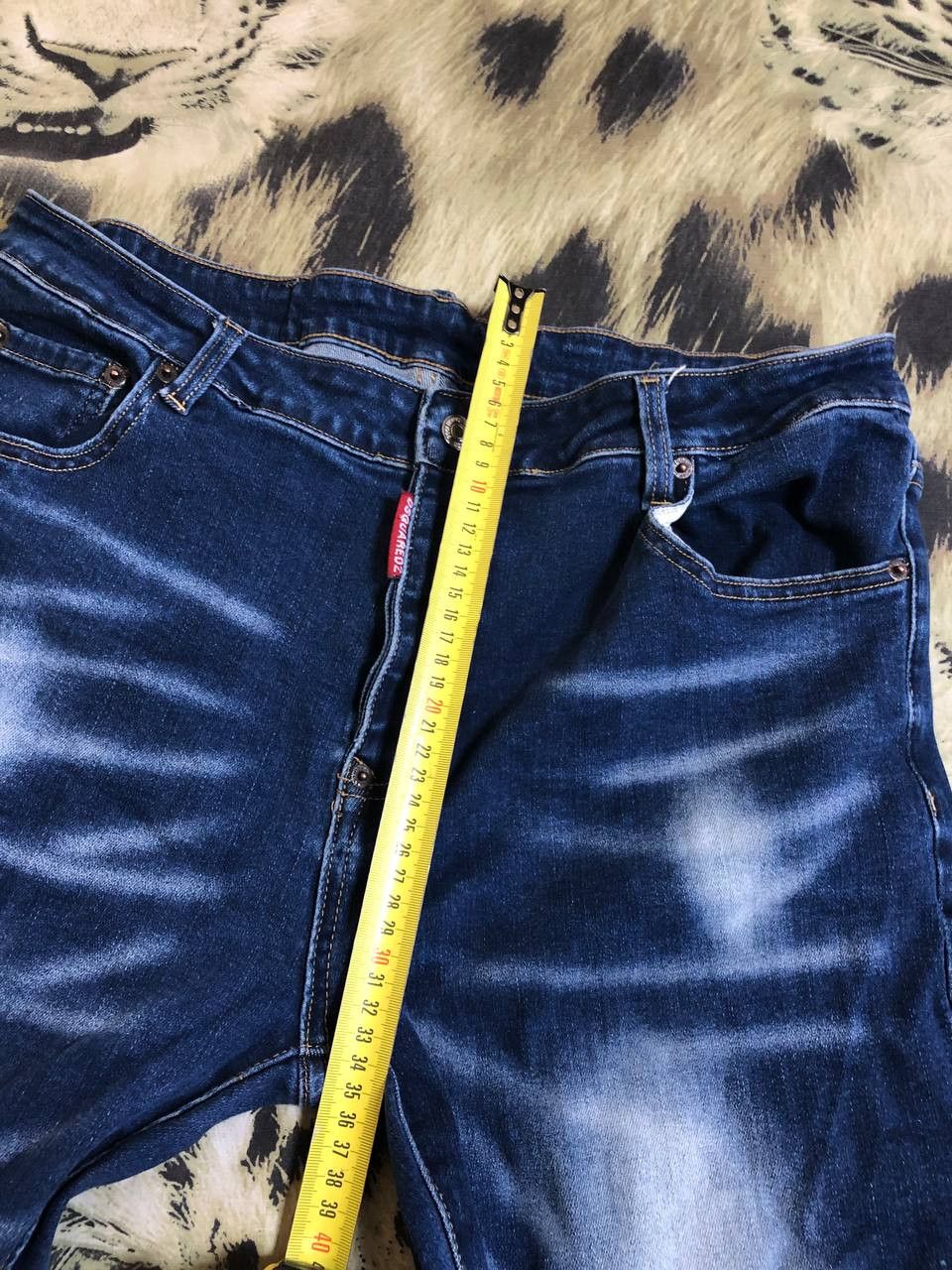 Dsquared2 Dsquared2 Denim Jeans Stretch Destroyed Ripped Skinny Jeans Size US 38 / EU 54 - 8 Thumbnail