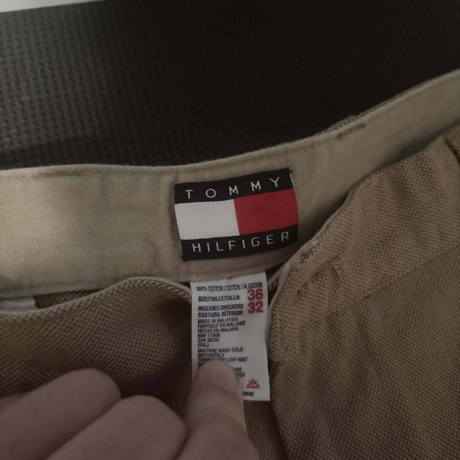Tommy Hilfiger Tommy Hilfiger Men's Pants Size 36x32 Beige Classic New NWT Size US 36 / EU 52 - 2 Thumbnail