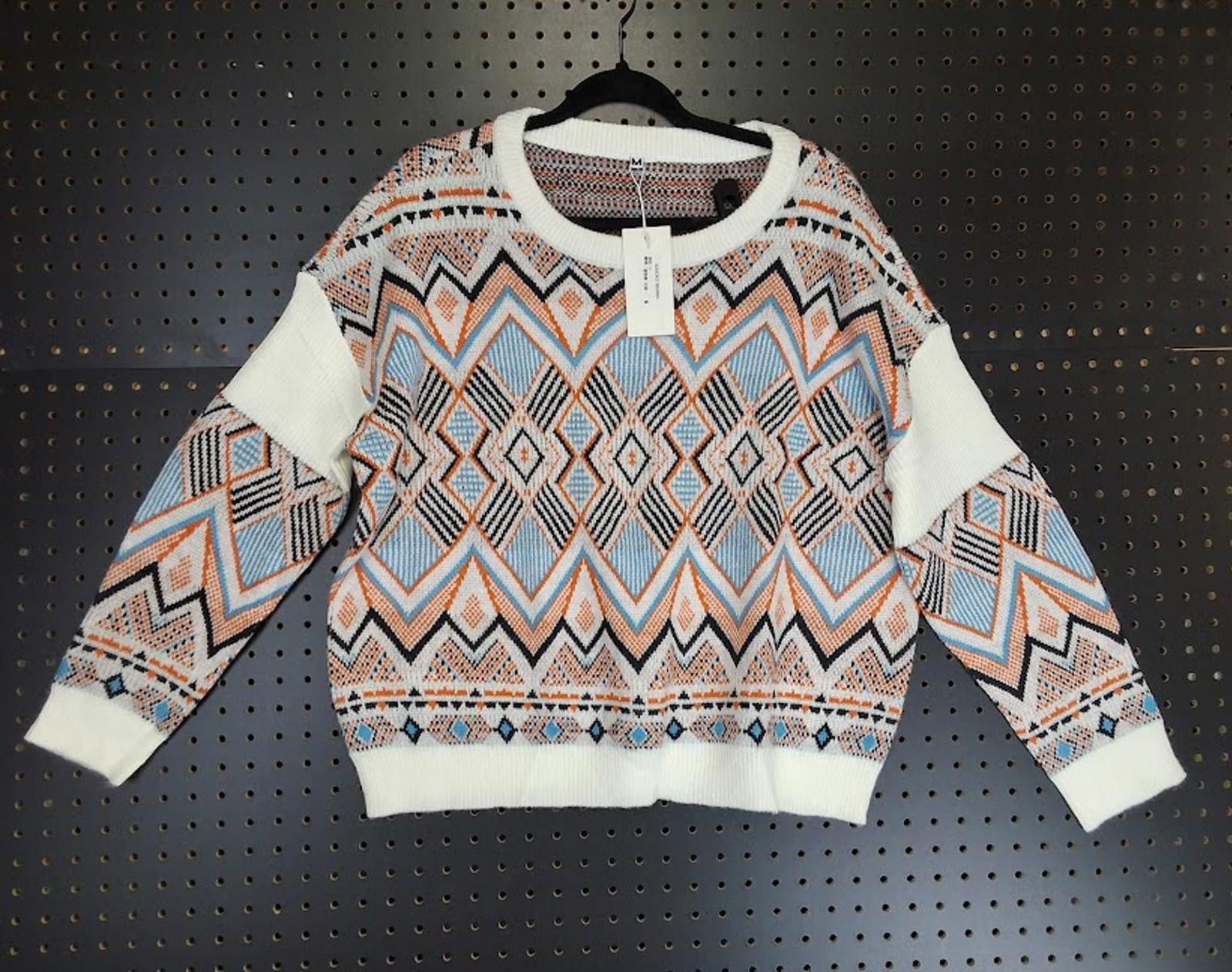 The Unbranded Brand Lotusmile Women's Casual Multi-Color Knitted Sweater Med Size M / US 6-8 / IT 42-44 - 1 Preview