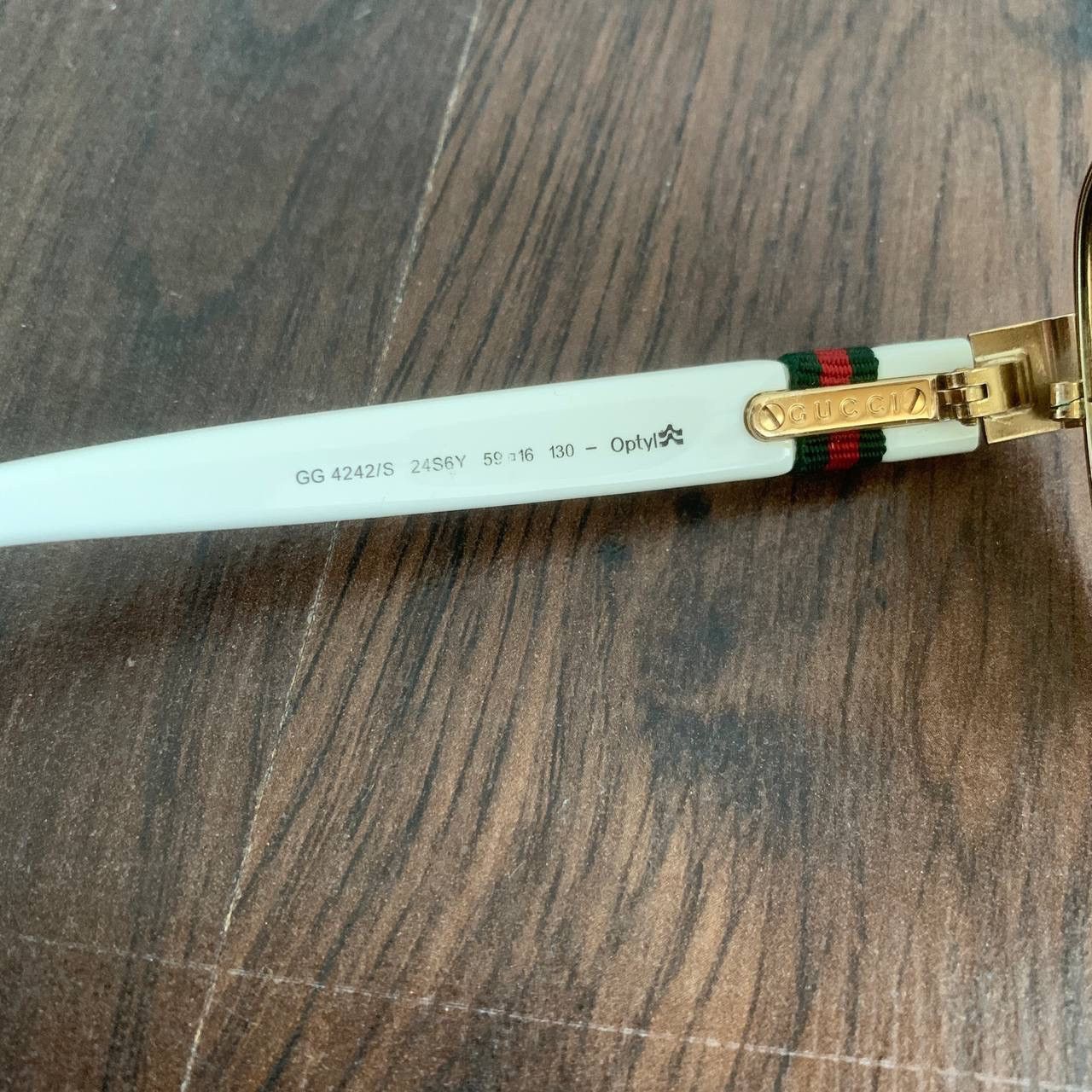 Dolce & Gabbana × Gucci Gucci gold sunglasses streetwear x supreme Size ONE SIZE - 7 Thumbnail
