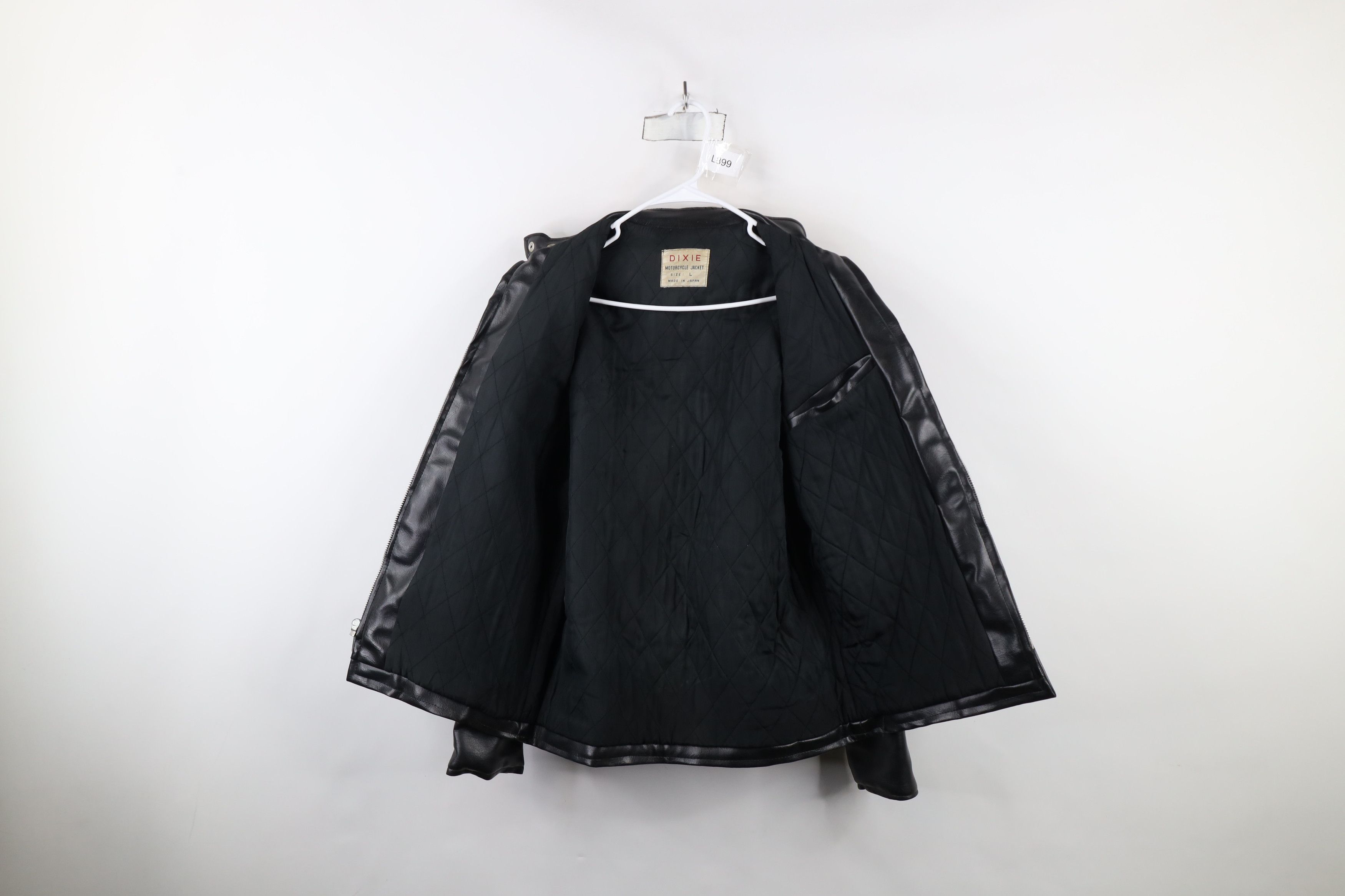 Vintage Vintage 60s 70s Streetwear Leather Cafe Racer Jacket Japan Size US L / EU 52-54 / 3 - 12 Thumbnail