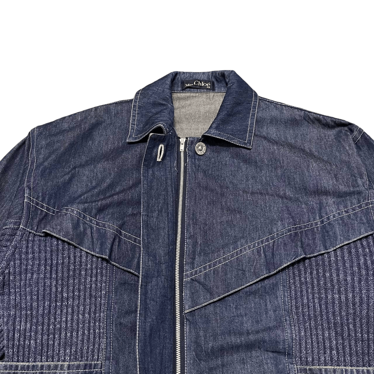 Chloe Vintage Miss Chloe Denim Jacket Size S / US 4 / IT 40 - 5 Thumbnail